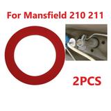 BAMILL 2Pcs Replaces Flush Valve Seal For Mansfield 210 and 211 Toilet Repairs Red
