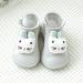 LYCAQL Toddler Shoes Toddler Kids Baby Boys Girls Shoes Cute Cartoon Animals Soft Soles First Size 6 Tennis Shoes Toddler (Grey 18 )