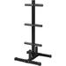 2in Weight Plate Rack Tree & 2 Barbell Bar Holders Weight Organizer Storage Stand Holds Up to 882 lbs