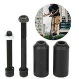 Scooter Pedal Scooter Peg Stable Performance Black Rust-proof Professional Manufacturing Scooter Accessory For Extreme Scooters Stunt Scooter Scooter Peg