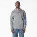 Dickies Men's Water Repellent Workwear Graphic Hoodie - Heather Gray Size L (TW22D)