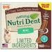 Nylabone Natural Nutri Dent Filet Mignon Dental Chews - Limited Ingredients [Dog Dental & Breath Aids] MIni - 160 Count