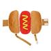 Hemoton Funny Warm Hot Dog Pet Costume Cosplay Clothes for Puppy Dog Cat Size M