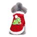 Fashionable Pets Costumes Christmas Dog Costume Party Suits for Puppy Dog Size L Red