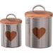 Amici Pet Rosie Treats Canisters 2 Size Set - 38 and 104 oz