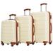 3 Piece Luggage Set Lightweight Hardside Spinner Suitcase with TSA Lock