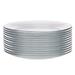 ELEMENT 10.5" Glass Dinner Plates Set