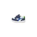 Diadora Jungen Unisex Kinder Raptor Low PS Gymnastikschuh, Peacoat/SURF The Web/Jasmine G, 28.5 EU