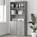 Huckins Tall 5 Shelf Bookcase w/ Doors Wood in Gray Laurel Foundry Modern Farmhouse® | 72.8 H in | Wayfair 22BE362BAC8C4D869F97B3B8E5B94096