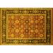 Yellow 120 x 84 x 0.35 in Area Rug - Rug Tycoon Mid-Century Modern 2637 Area Rugs Polyester/Wool | 120 H x 84 W x 0.35 D in | Wayfair
