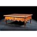 David Michael Country French Coffee Table w/ Storage Wood in Black/Brown | 21 H x 54 W x 41 D in | Wayfair B-13W