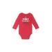 Just One You Made by Carter's Long Sleeve Onesie: Red Hearts Bottoms - Size 9 Month