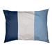 East Urban Home North Carolina Wild Dog Outdoor Dog Pillow Polyester in White/Blue | Medium (28" W x 18" D x 9.5" H) | Wayfair