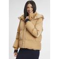 Winterjacke TAMARIS Gr. 44, braun (iced coffee) Damen Jacken Winterjacken