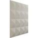 Ekena Millwork Cornelia EnduraWall Decorative 3D Wall Panel Vinyl/PVC/Vinyl in Gray | Wayfair WP20X20CNGBW