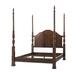 Theodore Alexander Essential Four Poster Bed Wood in Brown | Queen | Wayfair 8205-065