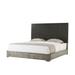 Theodore Alexander Echoes Solid Wood Bed Upholstered in Brown/Gray | 60 H x 81.75 W x 85.75 D in | Wayfair CB83005.C267