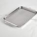 Hestan Provisions 12.2" x 17.5" x 0.71" Set of 2 Ss Cooling Rack (for Half Sheet Pan) Stainless Steel in Gray | 0.71 H x 12.2 W x 17.5 D in | Wayfair