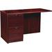 Lorell Right Return Only Desk Wood in Brown | 30.31 H x 25.19 W x 48.81 D in | Wayfair LLRPR2448LMY