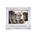 Mariposa Signature 7.3" Metal Picture Frame Metal in Gray | 7.3 H x 8 W x 0.75 D in | Wayfair 4400FE