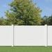 Outdoor Essentials Woodbridge 5 in. x 5 in. x 84 in. Routed White Vinyl Fence Line Post Vinyl | 84 H x 5 W x 5 D in | Wayfair 144748