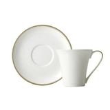 Prouna Comet Bone China Tea Cup & Saucer Bone China/Ceramic in Yellow | 6 H in | Wayfair 07607-900108