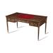 Maitland-Smith English Classics Solid Wood Writing Desk Wood in Brown/Red | 30 H x 60 W x 31 D in | Wayfair 89-0007