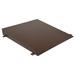 Vestil 8 in. Threshold Ramp Metal in Brown | 8 H x 66 W x 64.5625 D in | Wayfair WL-AR8