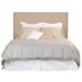 Vanguard Furniture Grace/Griffin Queen Headboard Upholstered/Polyester in Gray/Brown | 56 H x 67 W x 4 D in | Wayfair 543BQ-H_DoveGray_153298