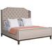 Vanguard Furniture Michael Weiss Glenwood King Bed Upholstered/Polyester in Gray/Blue | 72 H x 82.5 W x 90 D in | Wayfair
