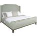 Vanguard Furniture Michael Weiss Pennington King Bed Cotton in Gray/White | 72 H x 82.5 W x 90.5 D in | Wayfair