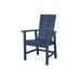 Sol 72 Outdoor™ Sol 72 Modern Dining Arm Chair Plastic/Resin in Blue | Wayfair 862D366886794FE7A3ABA2FE9660FF94