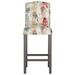 Red Barrel Studio® Delaynie Counter & Bar Stool Wood/Upholstered in Black | 45 H x 19 W x 24 D in | Wayfair 4B3C6BA796B8436B84CBC0D9D8E7E504