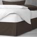 Eider & Ivory™ Fritsch Full/Double Bed Skirt 15" Drop in Brown | 15 H x 72 W x 84 D in | Wayfair 7A6647705FBD4D08B4D19A20BAE8E586