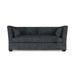Tandem Arbor Rivington Flare Square Track-Arm Loveseat Polyester in Brown | 31 H x 72 W x 41 D in | Wayfair 006-10-072-LX-KL-CH-BL