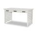 Birch Lane™ Nesrine Desk w/ Built in Outlets Wood in White | 31 H x 54 W x 30 D in | Wayfair 3C3DF9D2BB3F41249F86148463E82D04