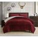 Millwood Pines Helmi Microfiber 3 Piece Comforter Set Microfiber in Red | Wayfair A873717BF4114E238F423B861CAFBCA6