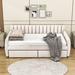 Latitude Run® Twin Size Daybed w/ 2 Drawers Upholstered/Velvet in Brown | 31.9 H x 41.3 W x 79.9 D in | Wayfair 2100D9C065EB47A287C01FE335FC2A6D