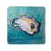 Highland Dunes Oyster Coaster, Rubber in Blue | 4 W in | Wayfair 011CC16EB946403F9A06A25D15EDE5BA