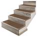 0.25 x 9 W in Stair Treads - Winston Porter Selda Brown Stair Tread Synthetic Fiber | 0.25 H x 9 W in | Wayfair DFC9E8350894421DA4D7CB2AF4E0E456
