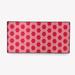 East Urban Home Shirlene Large Geometric Desk Pad, Rubber in Red | 0.125 H x 31.5 W x 15.75 D in | Wayfair 63AA63BC90A8420184041E74684ED268