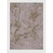 Brown/White 120 x 96 x 0.35 in Area Rug - Ivy Bronx Erietta Abstract Machine Woven Chenille/Area Rug in Beige/Brown /Chenille | Wayfair