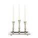 House of Hampton® 8.5" H Aluminum Tabletop Candelabra in Gray | 8.5 H x 5.75 W x 12.13 D in | Wayfair 8D67F257F1ED46E8A5EE4BF55B2354E1