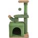 Tucker Murphy Pet™ 29" Deasha Cactus Cat Tree Manufactured Wood in Brown/Green | 29 H x 17 W x 12 D in | Wayfair FD2FC4A3EB7643FD95EEB298F314A08D