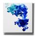 Brayden Studio® Red Barrel Studio® 'Saphire Tear' By Epic Portfolio, Canvas Wall Art Canvas in Blue | 12 H x 12 W x 0.75 D in | Wayfair