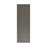 Gray 3' x 34' Area Rug - Hokku Designs Estralita Solid Color Machine Woven Indoor/Outdoor Area Rug in Polyester | Wayfair