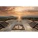 Ebern Designs Kisho Landmark Teotihuacan Pyramids On Canvas by Elijah-Lovkoff Photograph Canvas in White | 24 H x 36 W x 1.25 D in | Wayfair