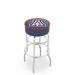 Holland Bar Stool NCAA 30" Swivel Bar Stool Upholstered/Metal | Wayfair L7C130ArizUn