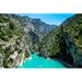 Millwood Pines Andreena Gorges Du Verdon, France Europe On Canvas by Erich Fend Photograph Canvas in White | 24 H x 36 W x 1.25 D in | Wayfair