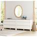 Latitude Run® 12 - Drawer Dresser Wood in Brown/White | 31.5 H x 47.2 W x 15.7 D in | Wayfair 3CDC1053388F4CE191F6983D555DF291